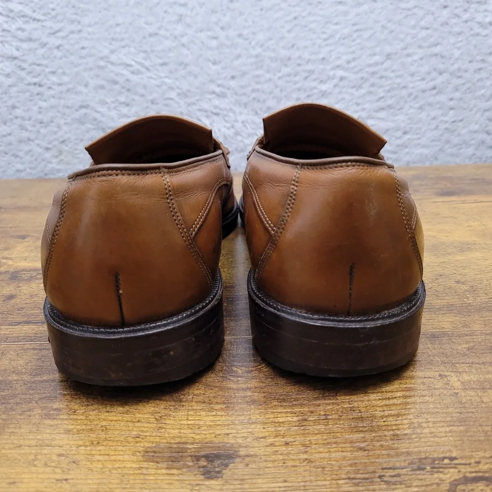 Florsheim‎ Mens Tassel Loafers Leather Dress Shoes Brown Size 10 India
